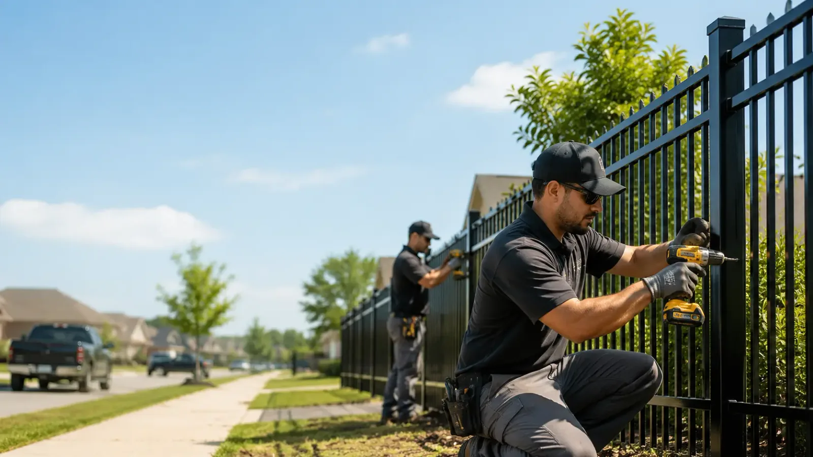 Metal Fence Installation in Sweeden, KY